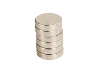 Magneet dia. 12 x 3mm 6 stuks - Velleman