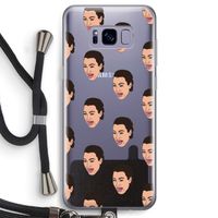 Ugly Cry Call: Samsung Galaxy S8 Transparant Hoesje met koord