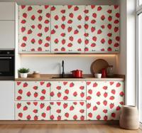 Kersenfruitontwerp keuken muursticker