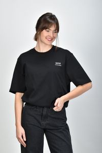 Ami Paris T-shirt Coeur UTS024.726 zwart