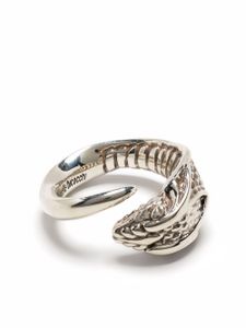 Emanuele Bicocchi bague à motif serpent - Argent