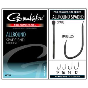 Gamakatsu Pro-C Allround Spade A1 Ptfe Barbless Size 12