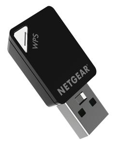 Netgear A6100 AC600 Dual Band WiFi USB Mini Adapter - Zwart