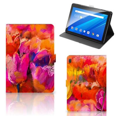 Hoes Lenovo Tab E10 Tulips Hoes Lenovo Tab E10 Tulips