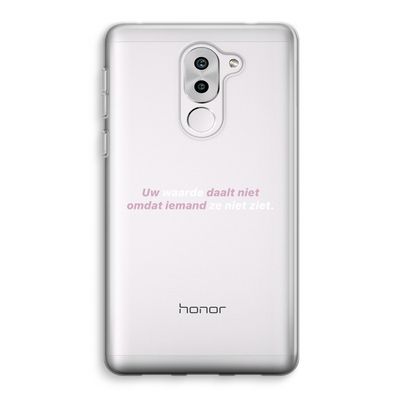 uw waarde daalt niet: Honor 6X Transparant Hoesje
