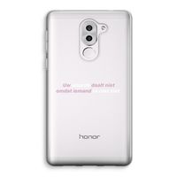 uw waarde daalt niet: Honor 6X Transparant Hoesje