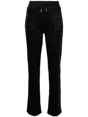 Juicy Couture pantalon de jogging Del Ray en velours - Noir