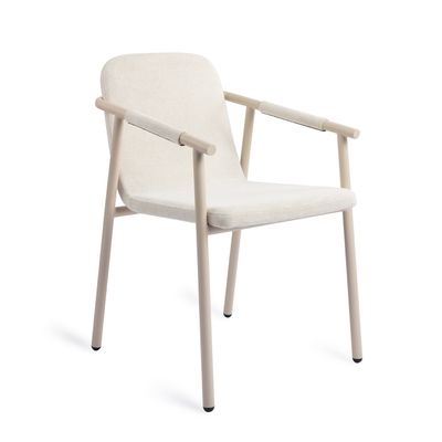 Urban Lifestyle Eetkamerstoel 'Keller', kleur Creme