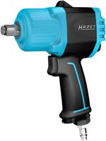 HAZET Twin Turbo slagmoersleutel 9012TT · Losdraaimoment maximaal [Nm]: 2200 Nm · 1/2 inch (12,5 mm) vierkant massief · Krachtig slagwerk met dubbele