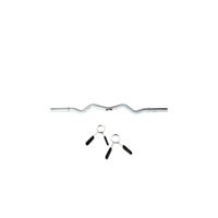 Z BICEPS BAR WITH COLLARS SPRING