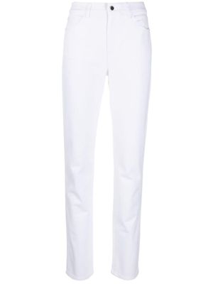 Emporio Armani jean à coupe droite - Blanc