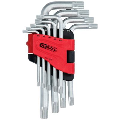KS Tools 151.4620 RIBE Haakse schroevendraaierset 4 mm, 5 mm, 6 mm, 8 mm, 10 mm, 12 mm, 14 mm, 16 mm, 18 mm 9-delig