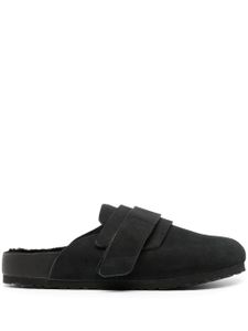 Birkenstock x Tekla Nagoya chaussons en daim - Noir