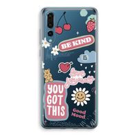 Positivity: Huawei P20 Pro Transparant Hoesje Positivity: Huawei P20 Pro Transparant Hoesje