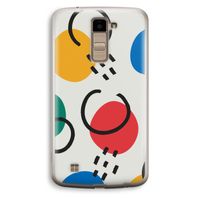 Illustratieve pop 3: LG K10 (2016) Transparant Hoesje