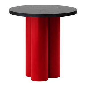 Normann Copenhagen Dit Bijzettafel - Bright Red Nero Marquina