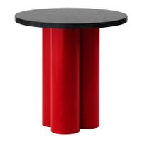 Normann Copenhagen Dit Bijzettafel - Bright Red Nero Marquina - thumbnail