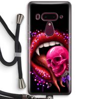 Dodelijk zoet: HTC U12+ Transparant Hoesje met koord