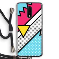 Pop Art #3: OnePlus 7 Transparant Hoesje met koord