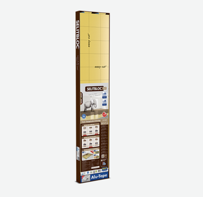 Selitbloc click vinyl dikte 1,5mm - 10,2m² incl Tape