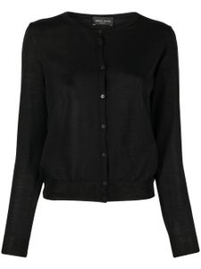 Roberto Collina cardigan en laine - Noir