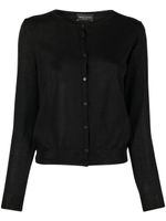 Roberto Collina cardigan en laine - Noir Roberto Collina cardigan en laine - Noir