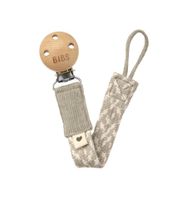 Pacifier clip sand/ivory