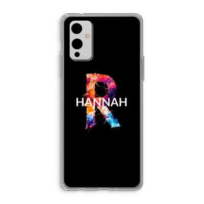 Abstract Spectrum: OnePlus 9 Transparant Hoesje