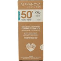 Alphanova Sun Sun gekleurde dagcreme classic vegan SPF50+