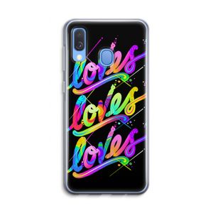 Loves: Samsung Galaxy A40 Transparant Hoesje