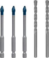 Bosch Accessoires Expert HardCeramic HEX-9 gemengde boorset 6 mm 5-delig - 1 stuk(s) - 2608900596