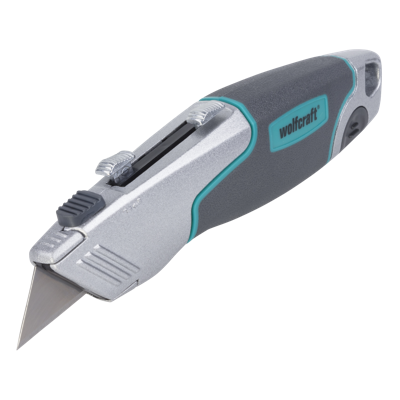 Wolfcraft Professioneel mes | Met twee lemmeten | 1 stuk - 4200000