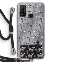 Makis: Huawei P Smart (2020) Transparant Hoesje met koord
