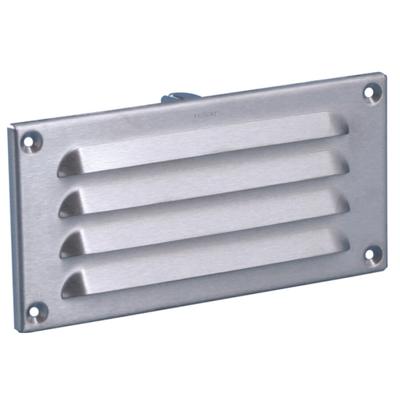 Nedco schoepenrooster - 180x90mm - geborsteld RVS