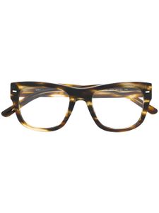 Dolce & Gabbana Eyewear lunettes de vue à monture carrée - Marron