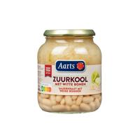 Aarts zuurkool/witte bonen glas (6x 720ml)