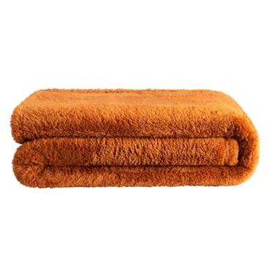 Plaid Veerle - caramel - 150x200 cm