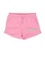 DSQUARED2 KIDS short à logo brodé - Rose