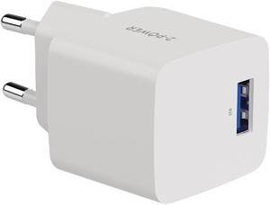 2-Power oplader 12W USB-A wit 2PWC12W01-EU