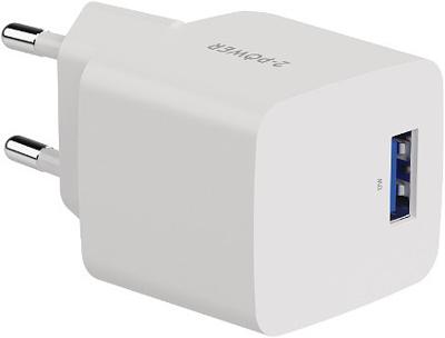 2-Power oplader 12W USB-A wit 2PWC12W01-EU