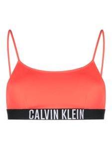 Calvin Klein bralette-style bikini top - Rouge