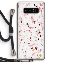 Terrazzo N°9: Samsung Galaxy Note 8 Transparant Hoesje met koord