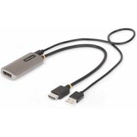StarTech.com 30cm HDMI naar DisplayPort Adapter Kabel, 8K 60Hz, Actieve HDMI 2.1 naar DP 1.4 Video C