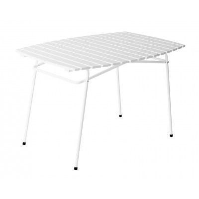 Opvouwbare Tuintafel Retro Wit/Wit