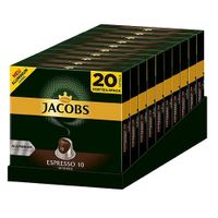 Jacobs - Espresso Intenso - 10x 20 Capsules