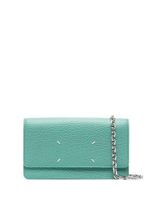 Maison Margiela portefeuille Four Stitches - Vert