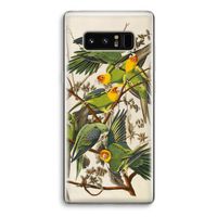 Carolinaparkiet: Samsung Galaxy Note 8 Transparant Hoesje