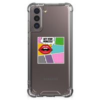 Samsung Galaxy S21 Anti Shock Bumper Case Popart Princess - thumbnail