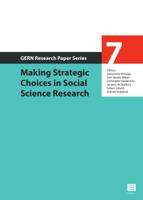 Making strategic choices in social science research (Paperback)