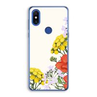 Wilde bloemen: Xiaomi Mi Mix 3 Transparant Hoesje Wilde bloemen: Xiaomi Mi Mix 3 Transparant Hoesje